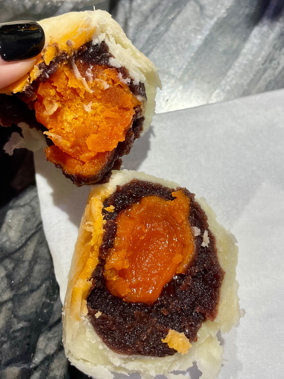 蛋黄酥，手工蛋黄酥