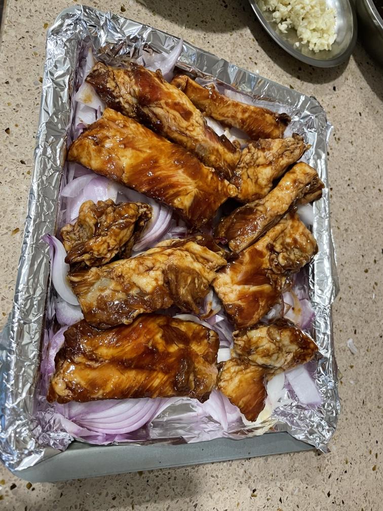 烤猪肋排(伊比利亚黑猪肋排电烤箱版)的做法 步骤12