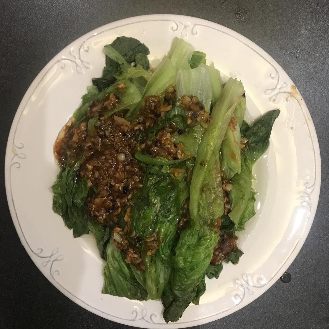 蚝油生菜