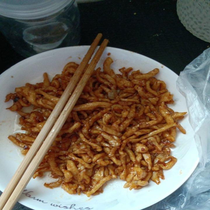 传统做法 京酱肉丝