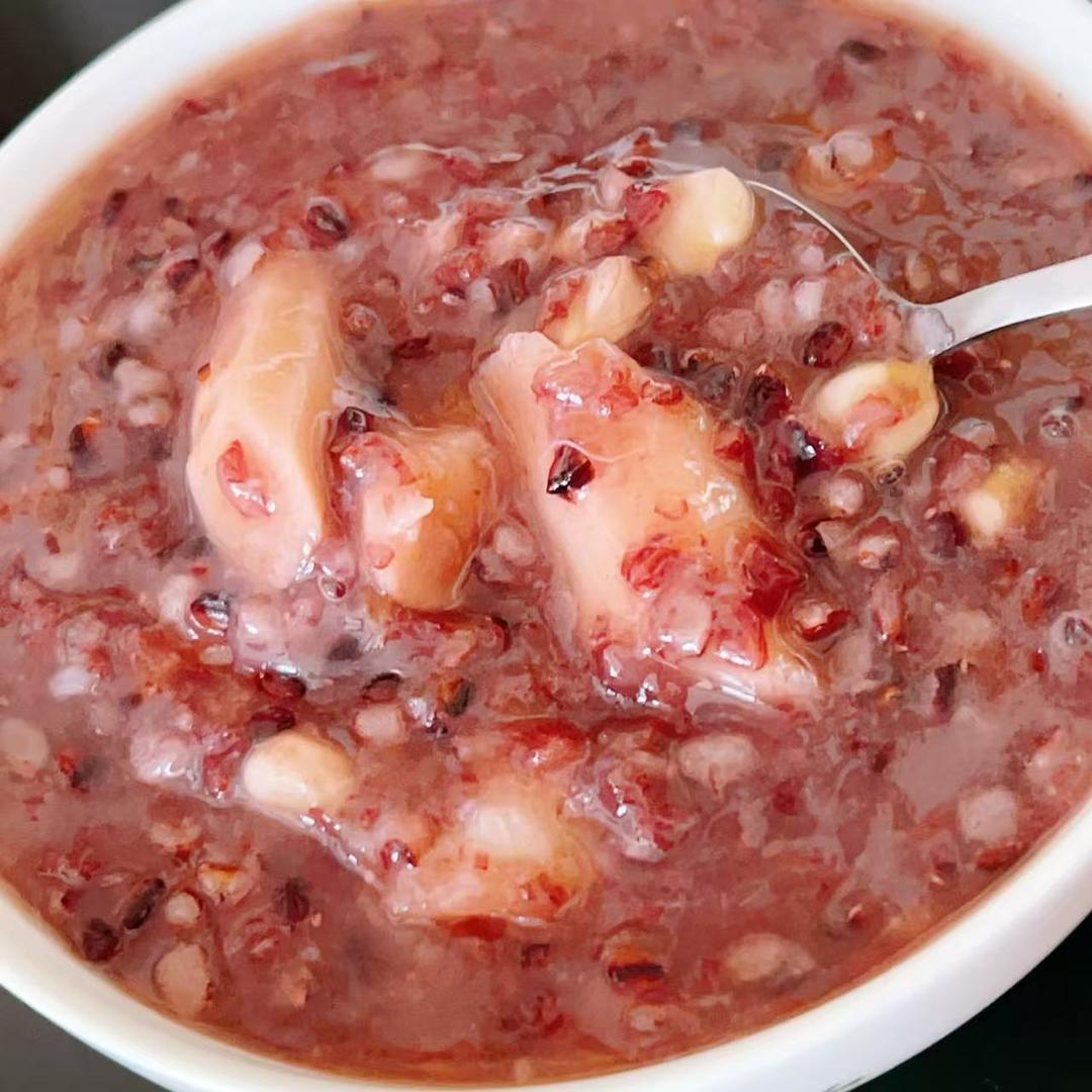 玉米粒山药血糯米粥&紫糯米&黑米的做法