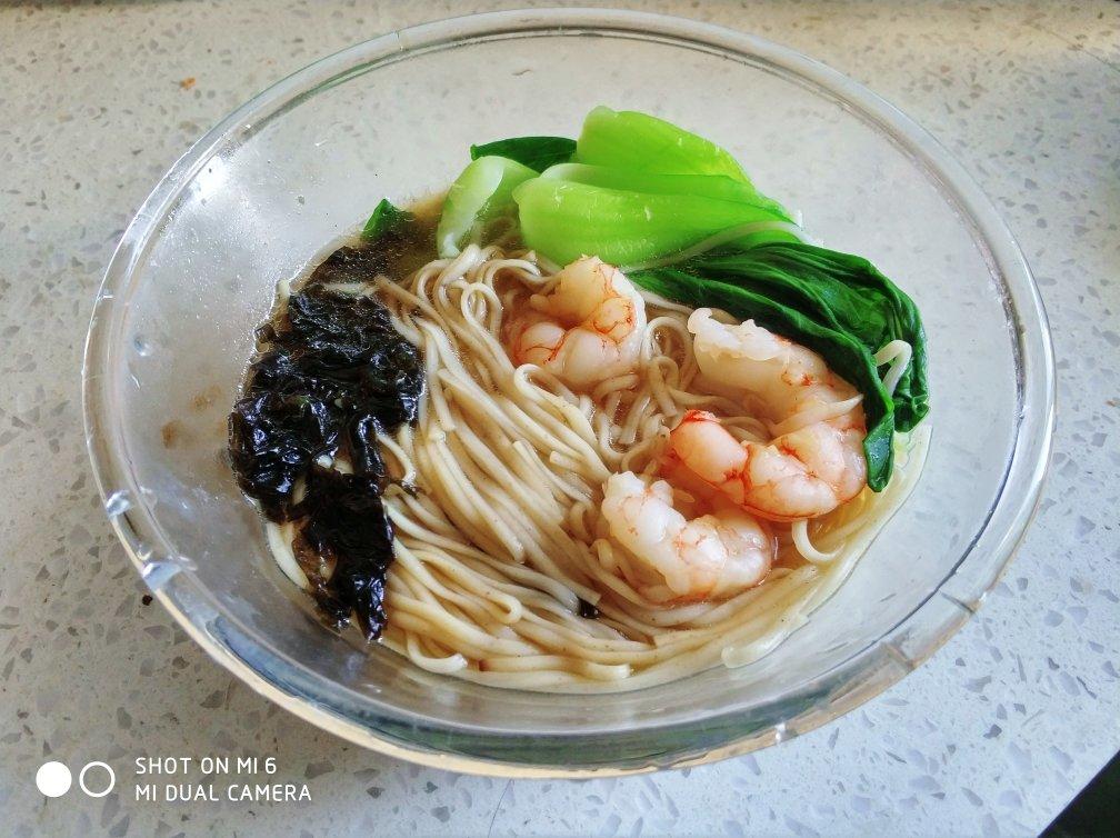 超鲜美虾油紫菜汤馄饨（面）{附快速调虾油紫菜汤料方法，馄饨（面），面条，饺子，米粉通用}