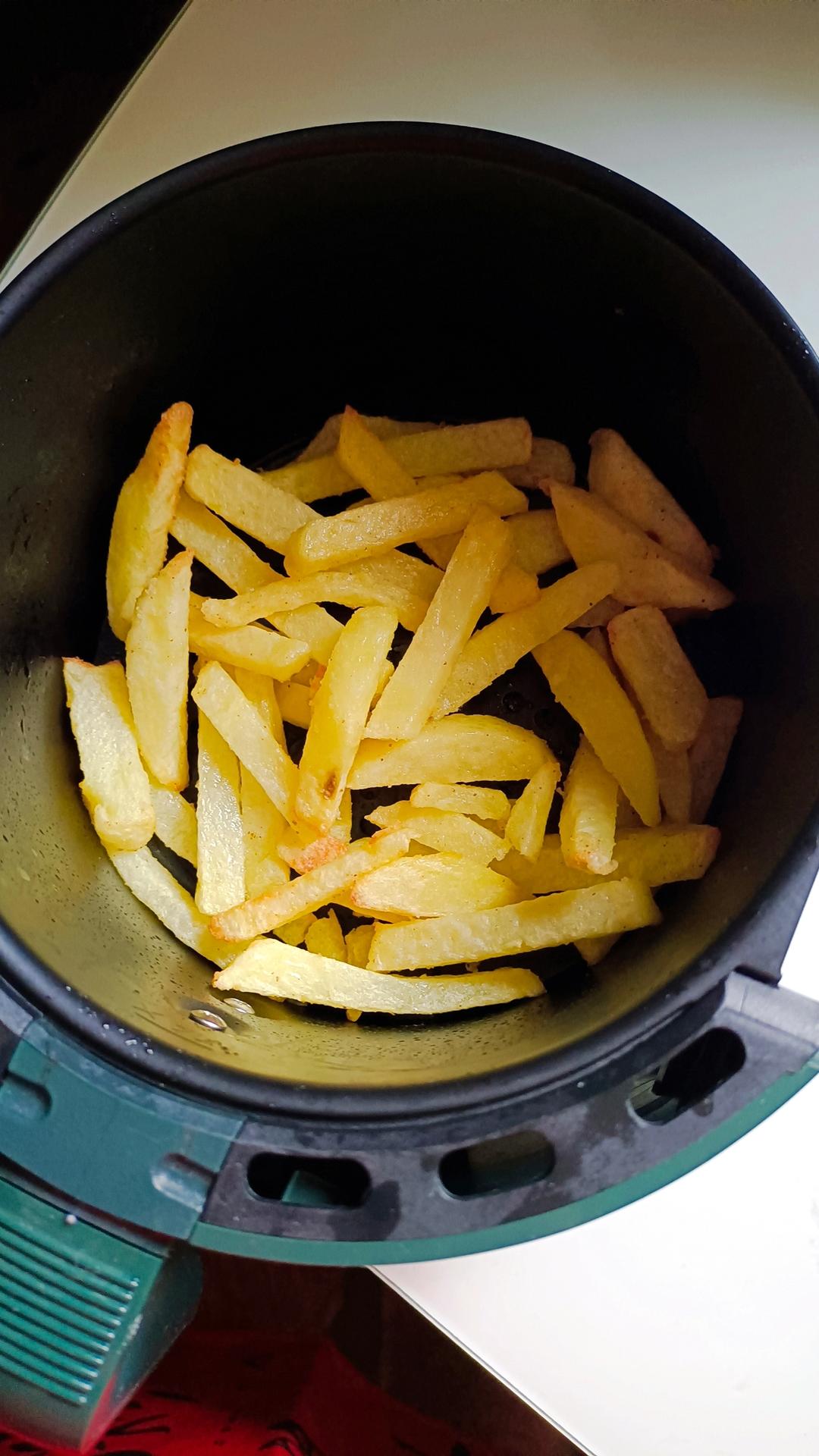 空气炸锅薯条（不冷冻，不水煮，不过夜，全网最简单）