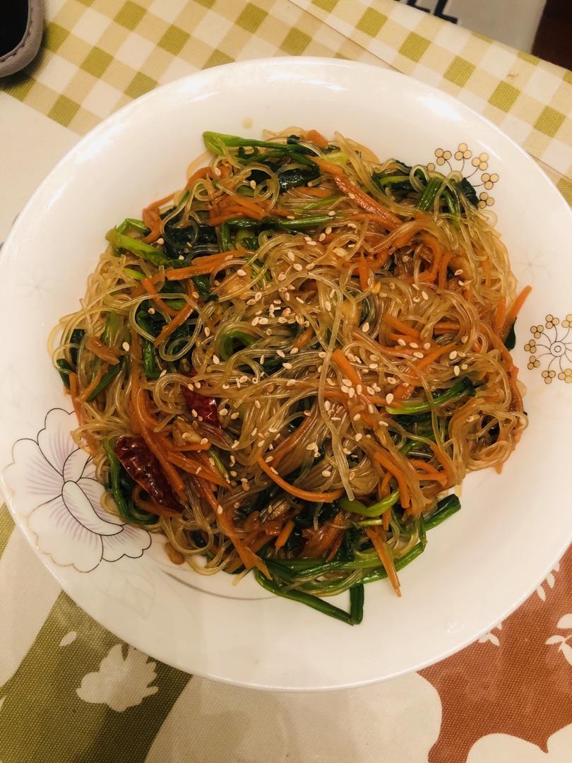 万能凉拌菜料汁（凉拌菠菜粉丝）
