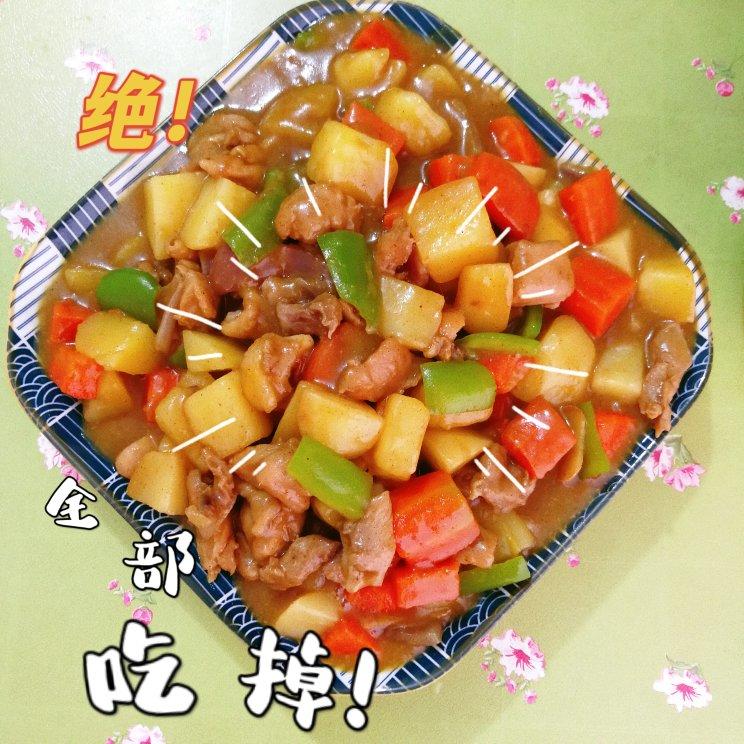 土豆咖喱鸡肉