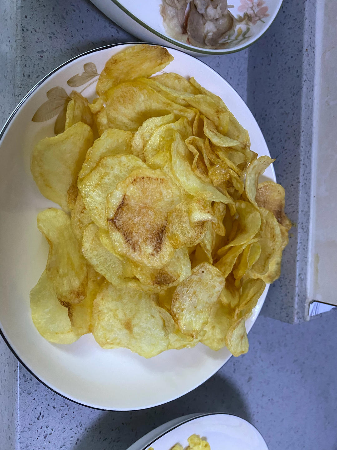 炸薯片