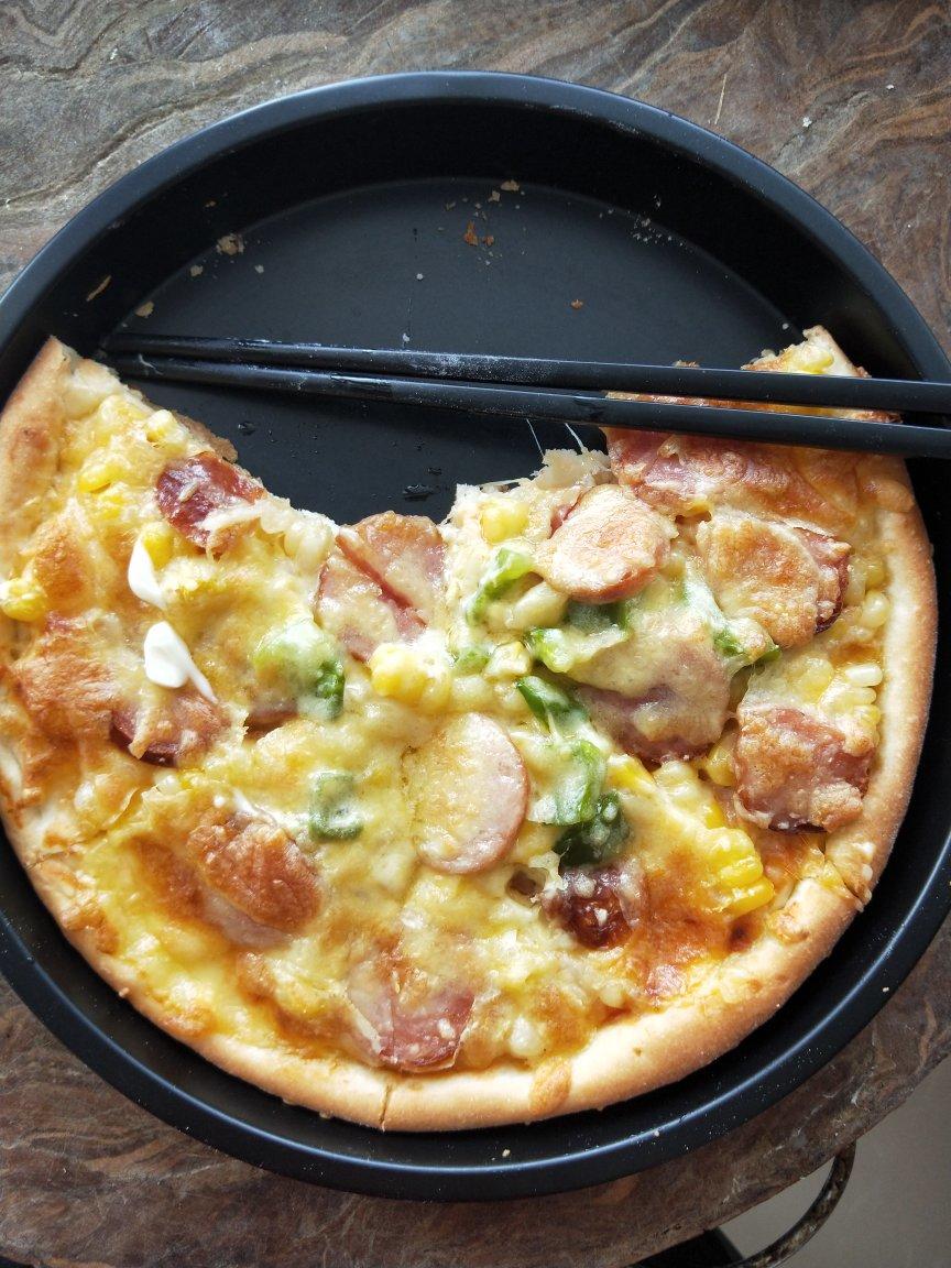 9寸香蕉披萨（一次整形）