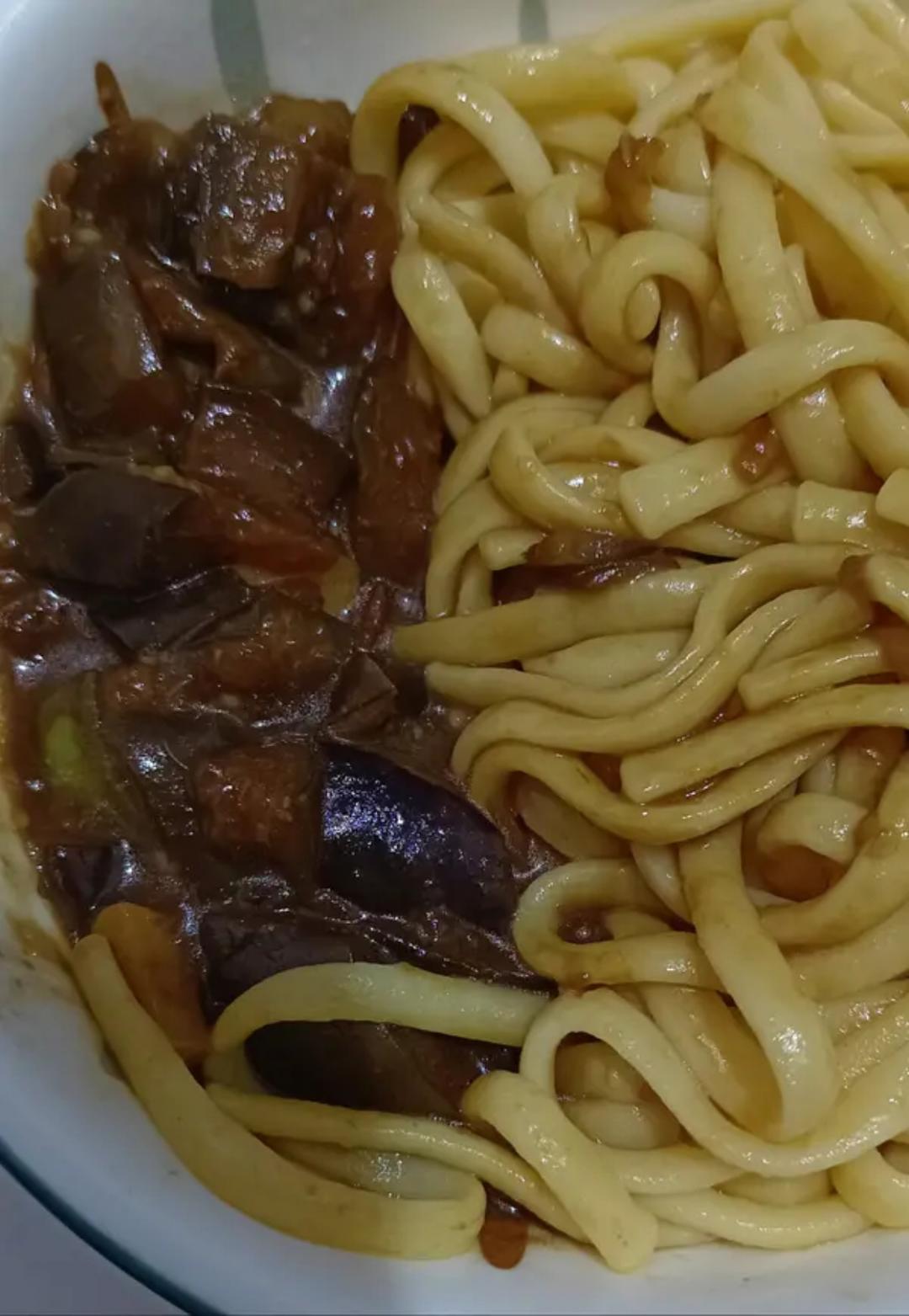 茄子打卤面