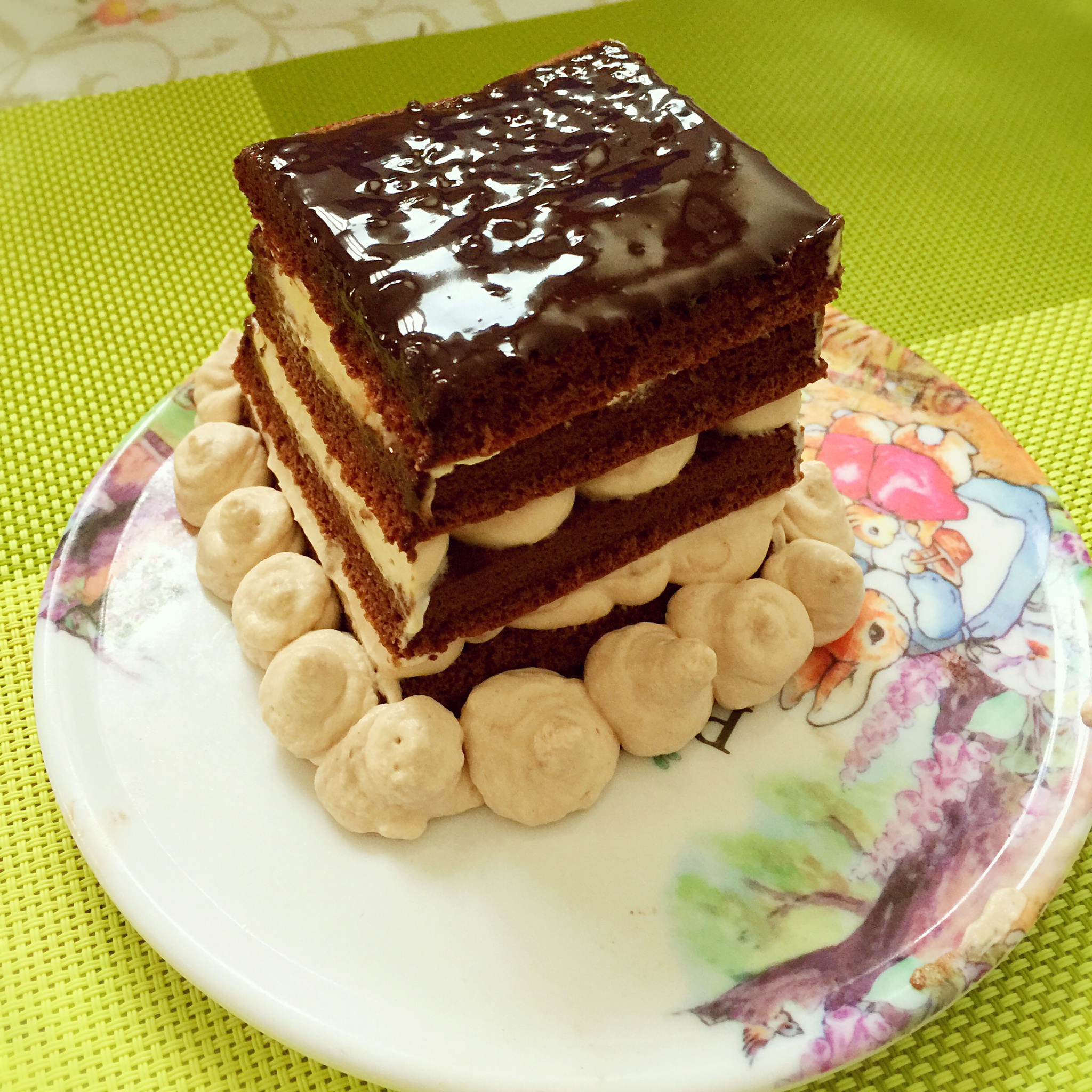 grace巧克力蛋糕卷（无油无低粉版）