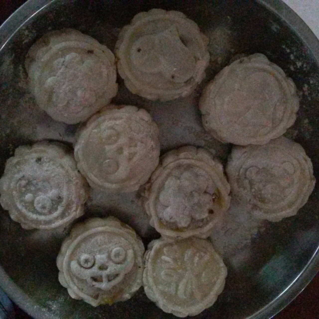 冰皮豆沙月饼