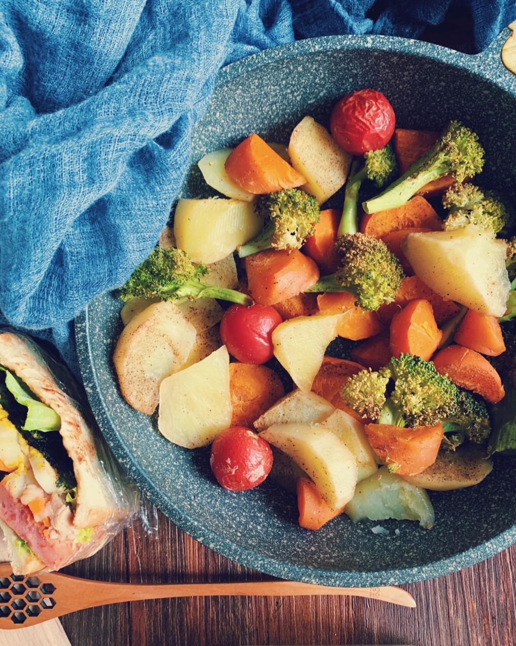 从此放弃油炸🥔烤杂蔬（土豆，红薯，藕片...）