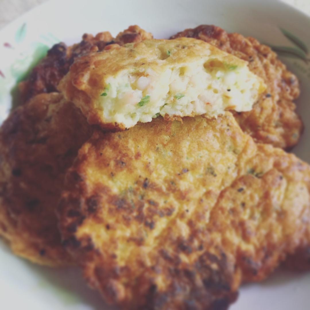 鲜虾鸡蛋饼