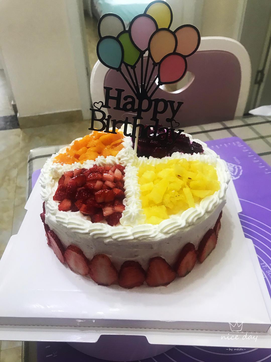水果生日蛋糕