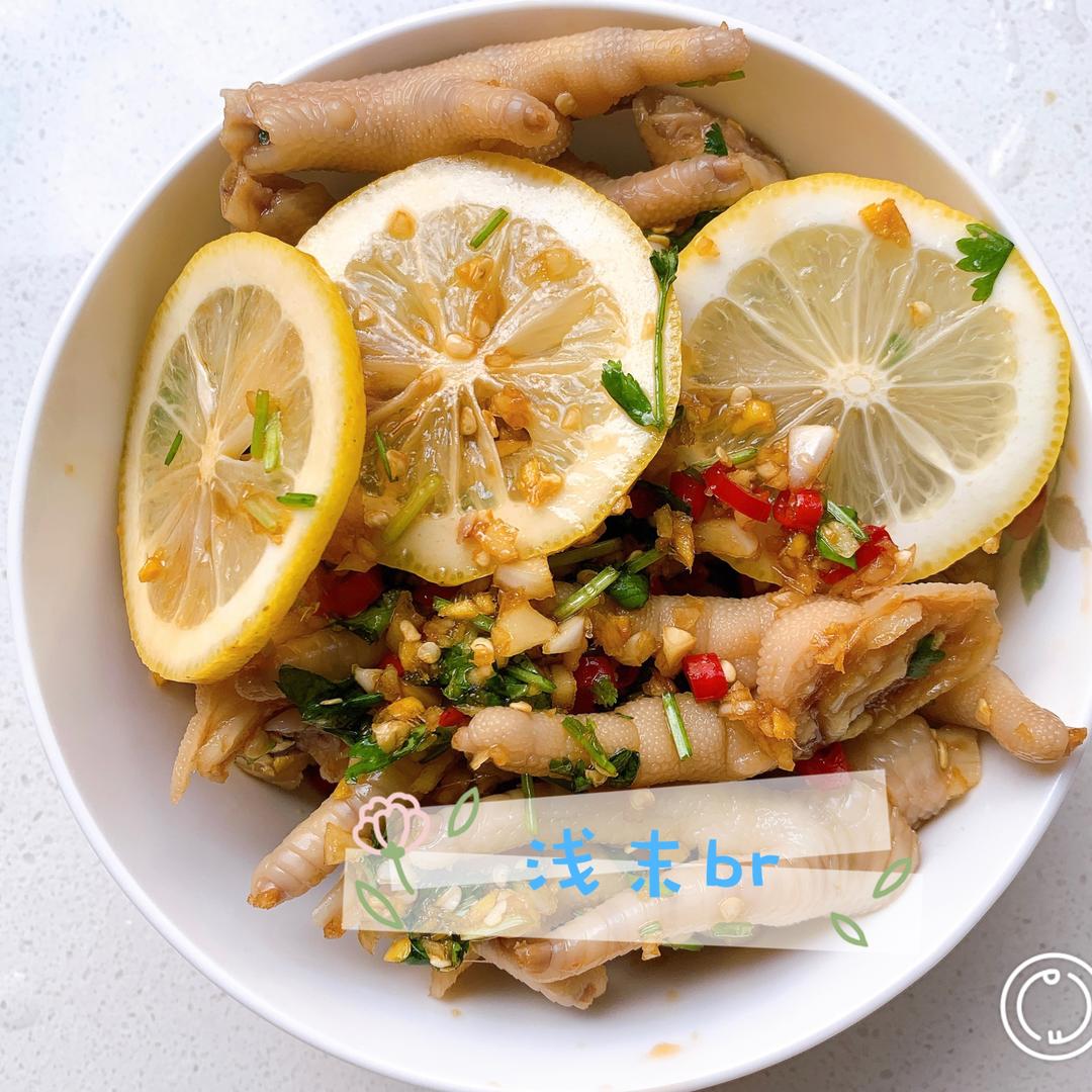 🍋🍋🌶🌶鸡爪的做法