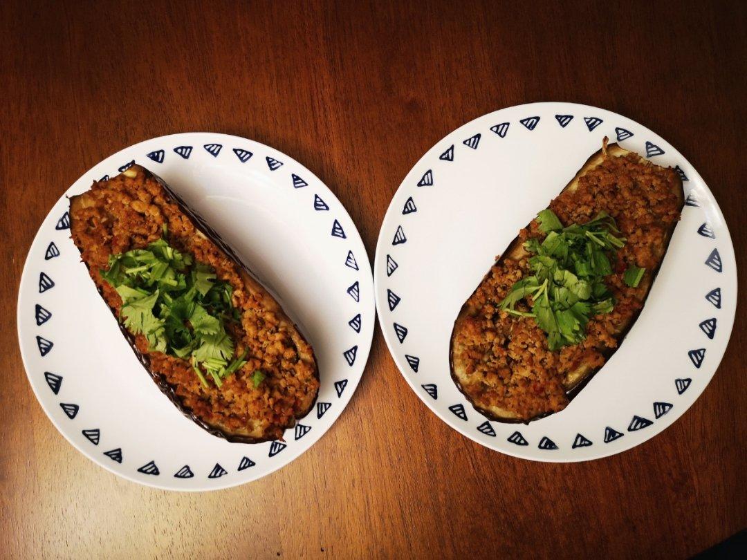 烤箱版“肉沫烤茄子”香死老爷子