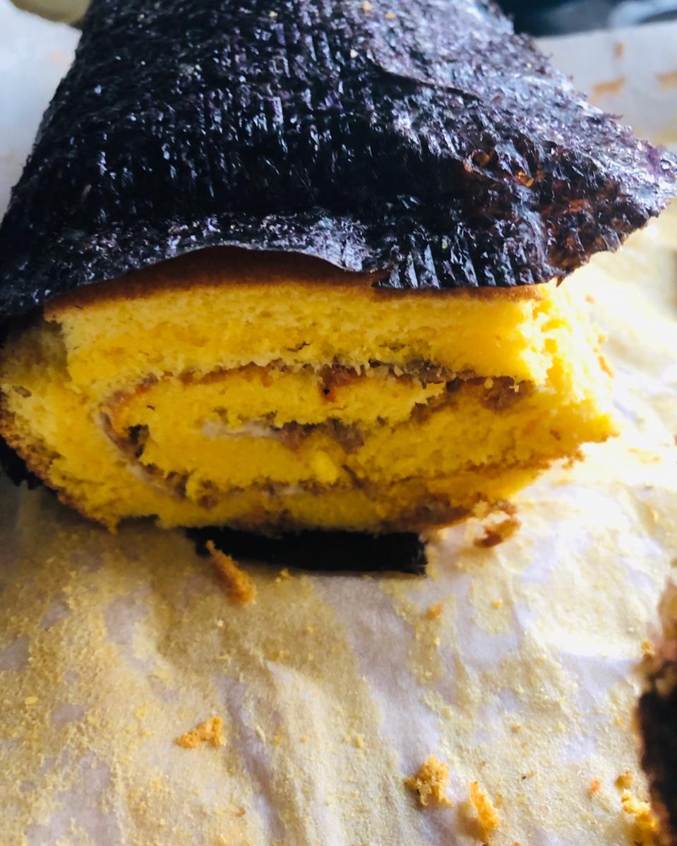 海苔肉松蛋糕卷