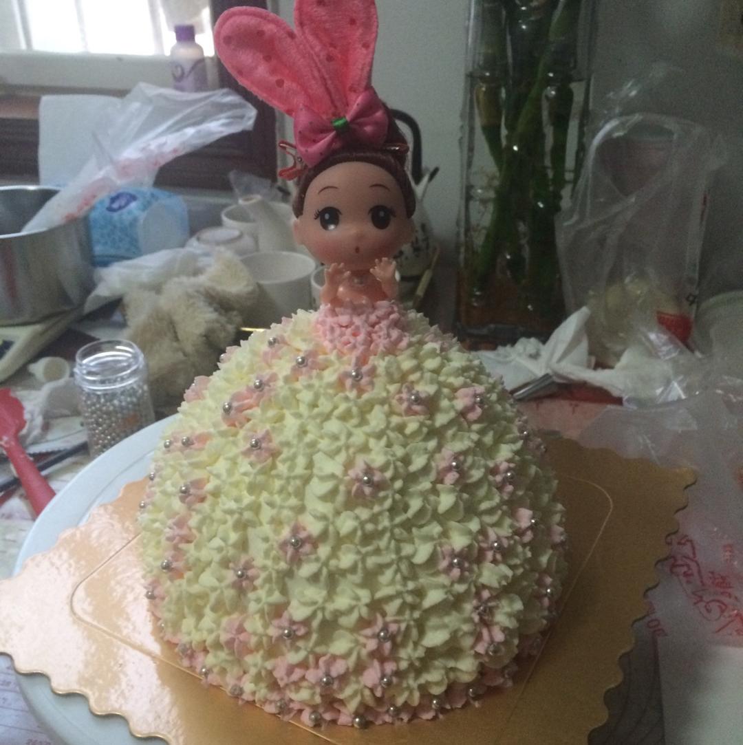 芭比娃娃蛋糕