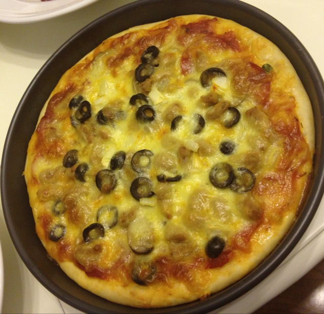 原香烧烤鸡肉比萨