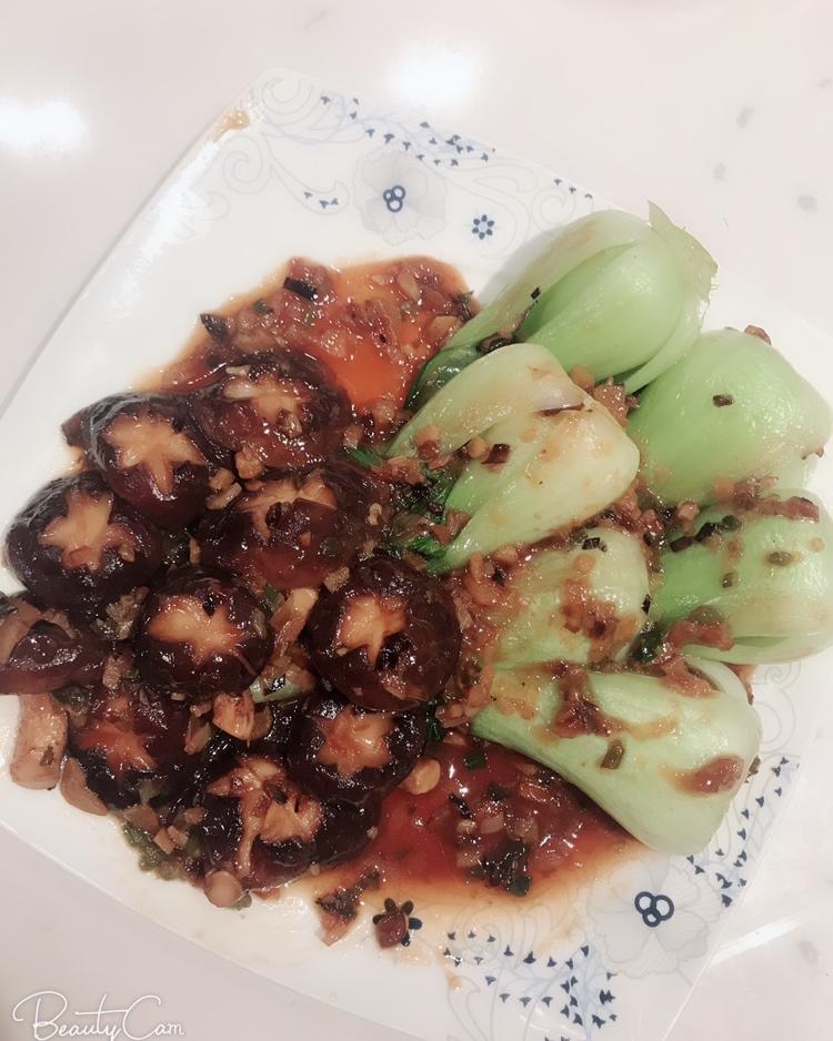 蚝油香菇小油菜
