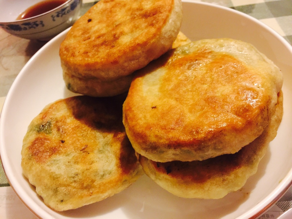 韭菜鸡蛋馅饼