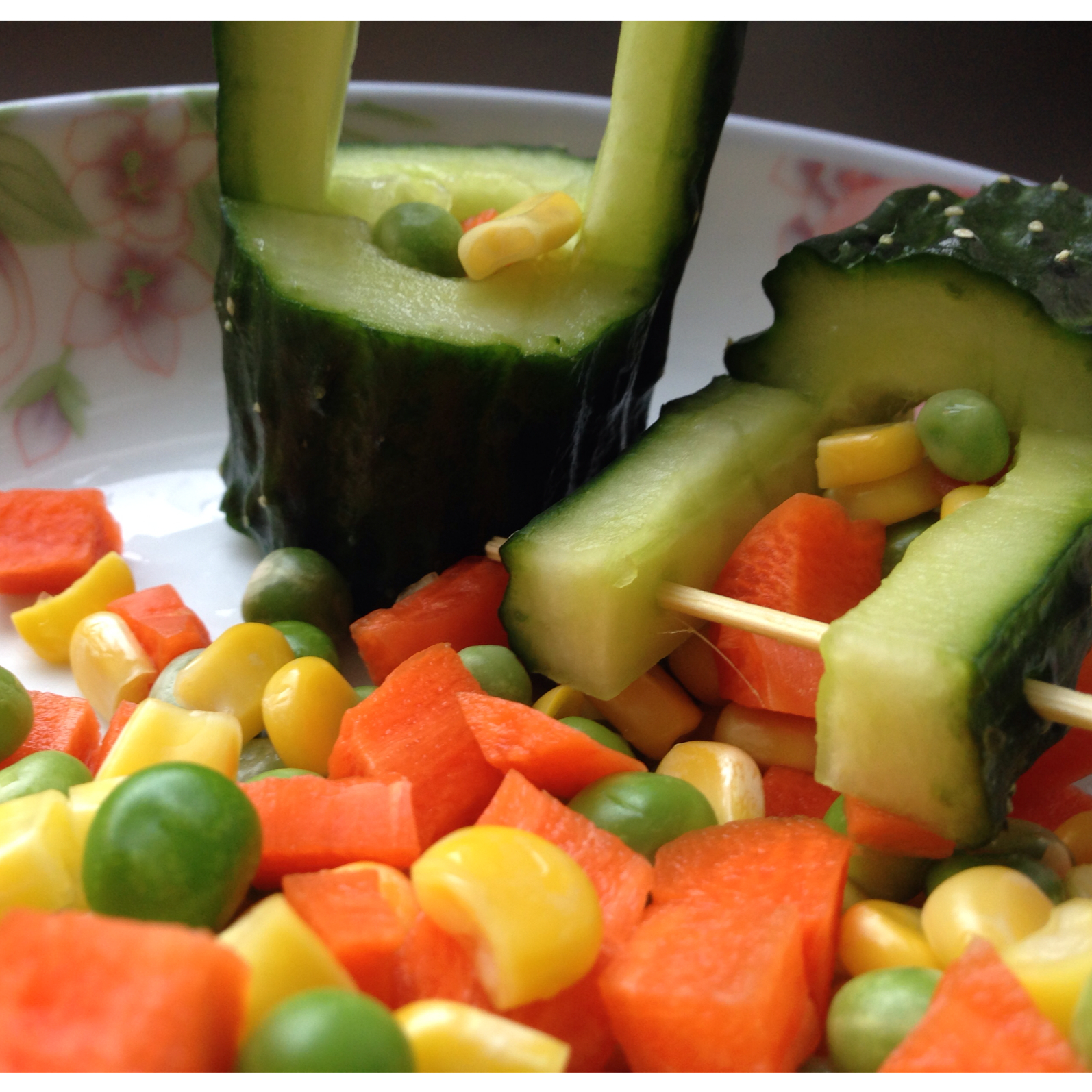 q遇见了j做的蔬果杂烩黄瓜桶