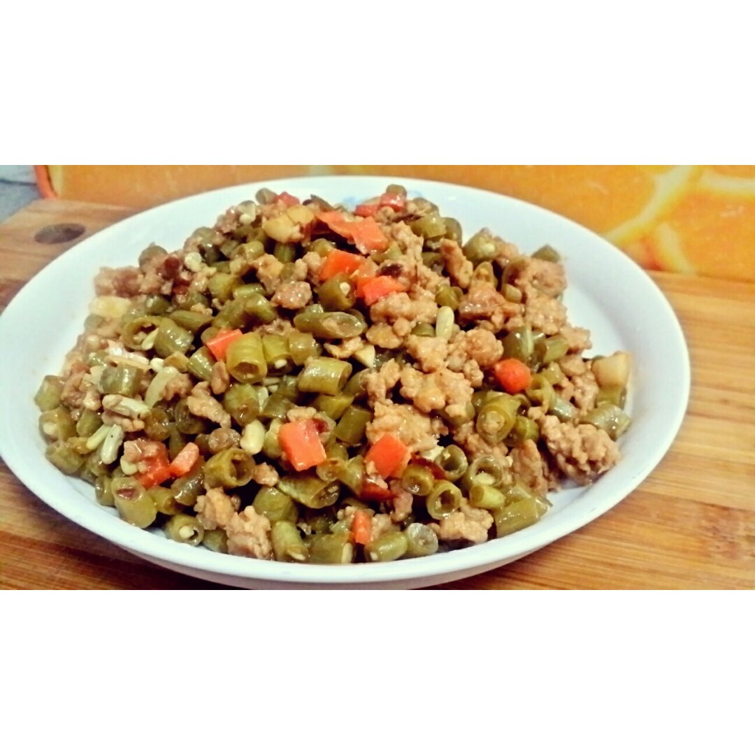 酸豆角肉沫