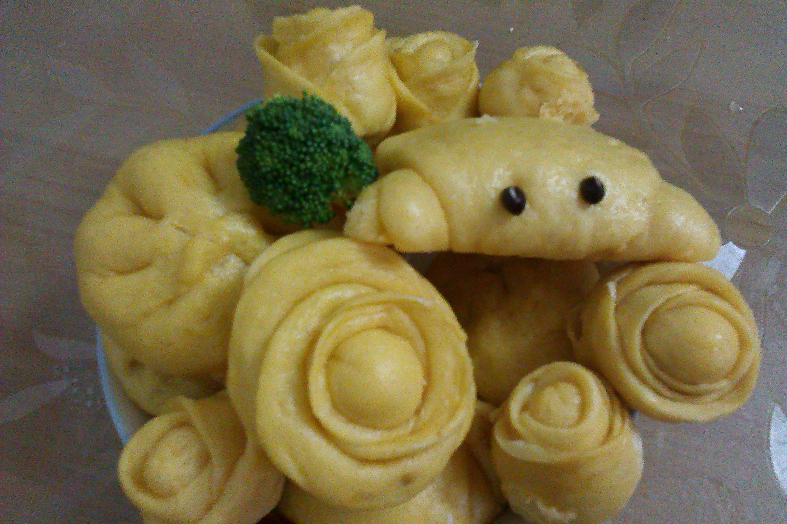 菠菜馒头
