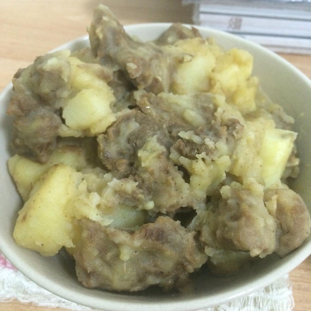 土豆炒牛肉