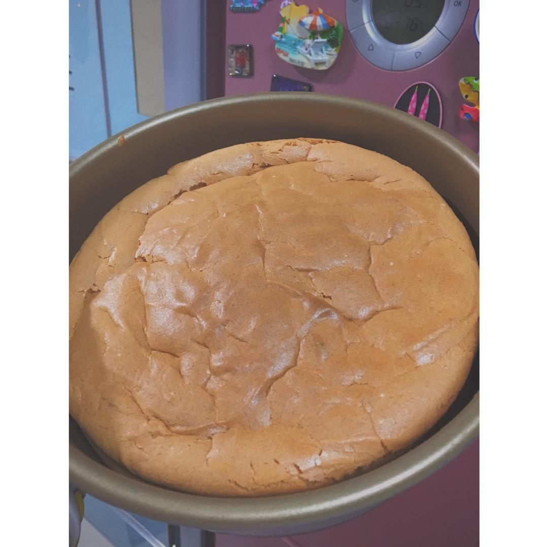 超好记八寸戚风蛋糕（后蛋法）