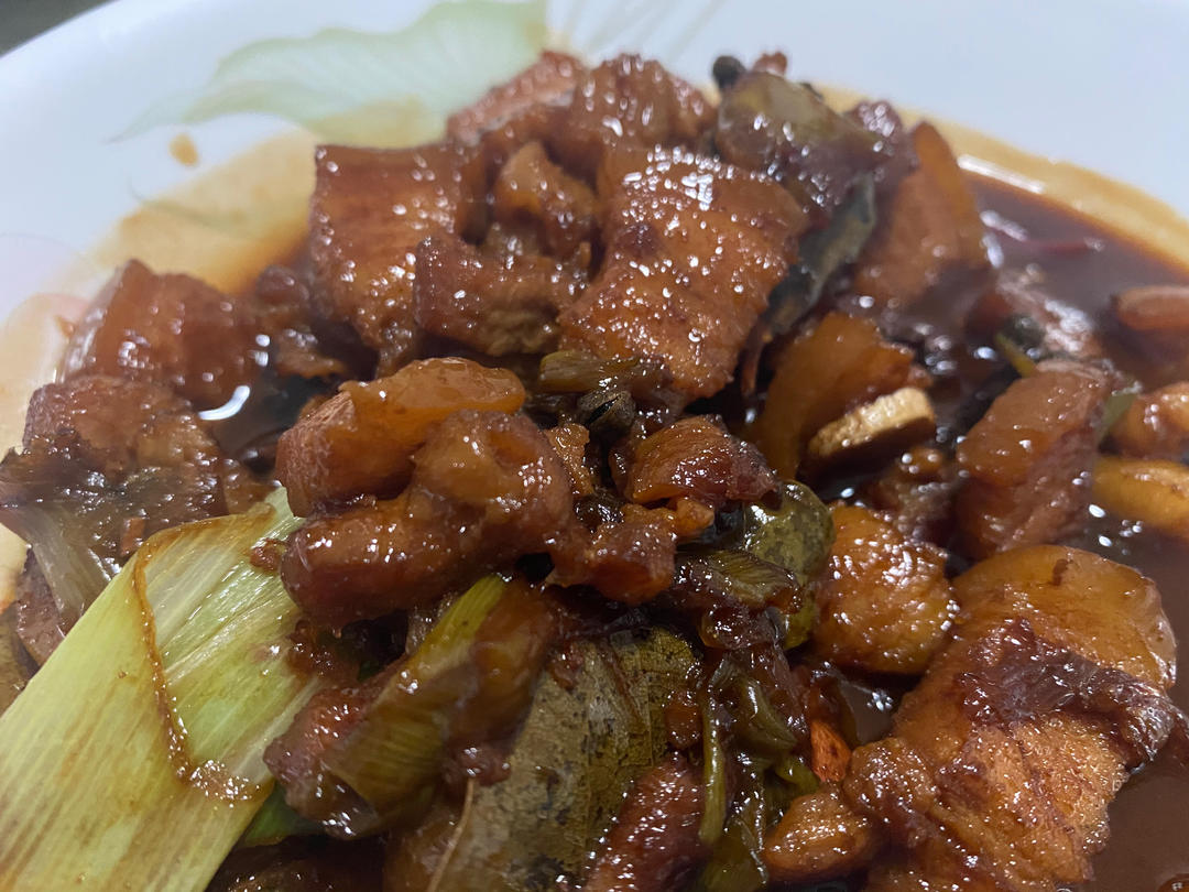 我妈妈烧的红烧肉