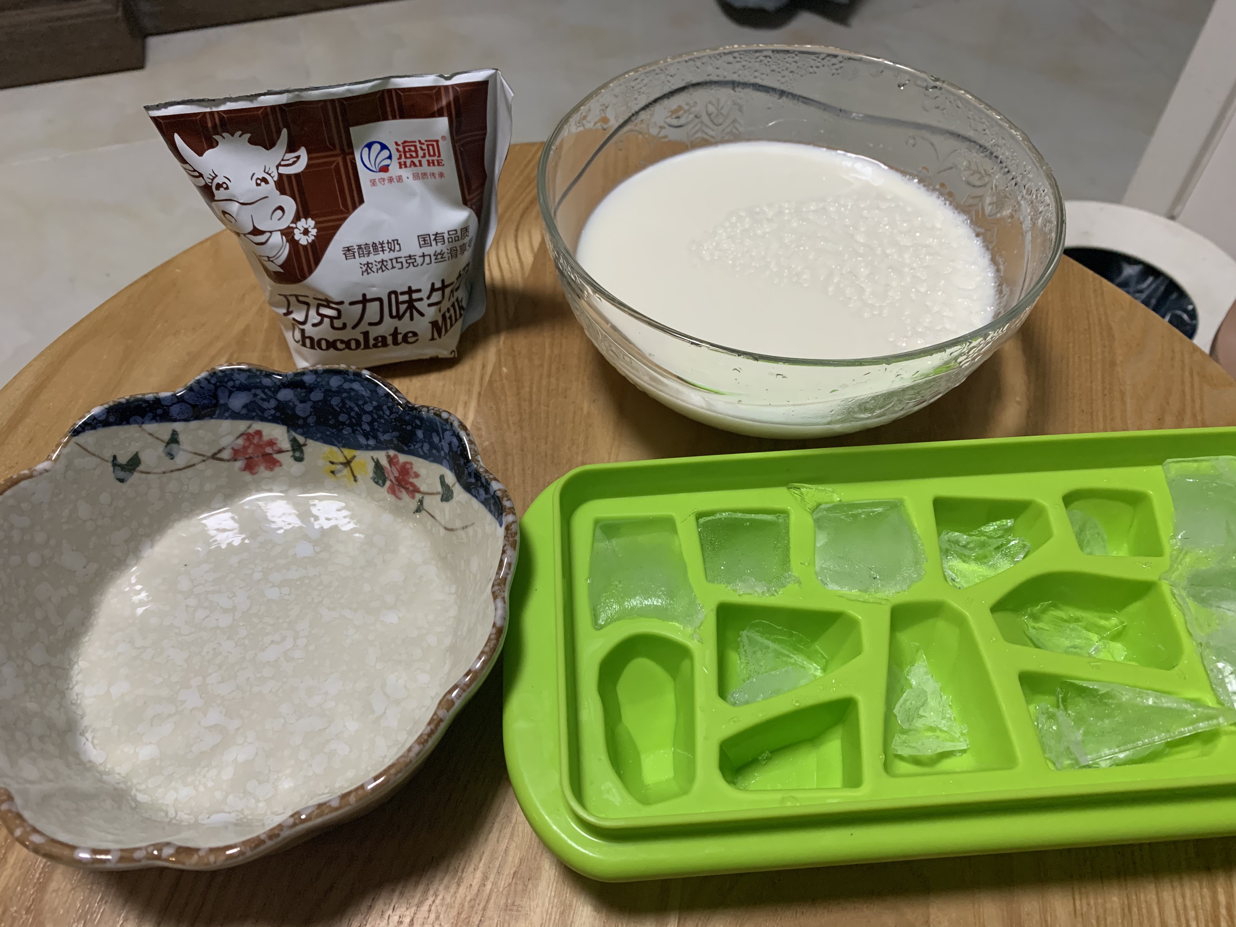 巧克力椰奶冻冰饮的做法 步骤10