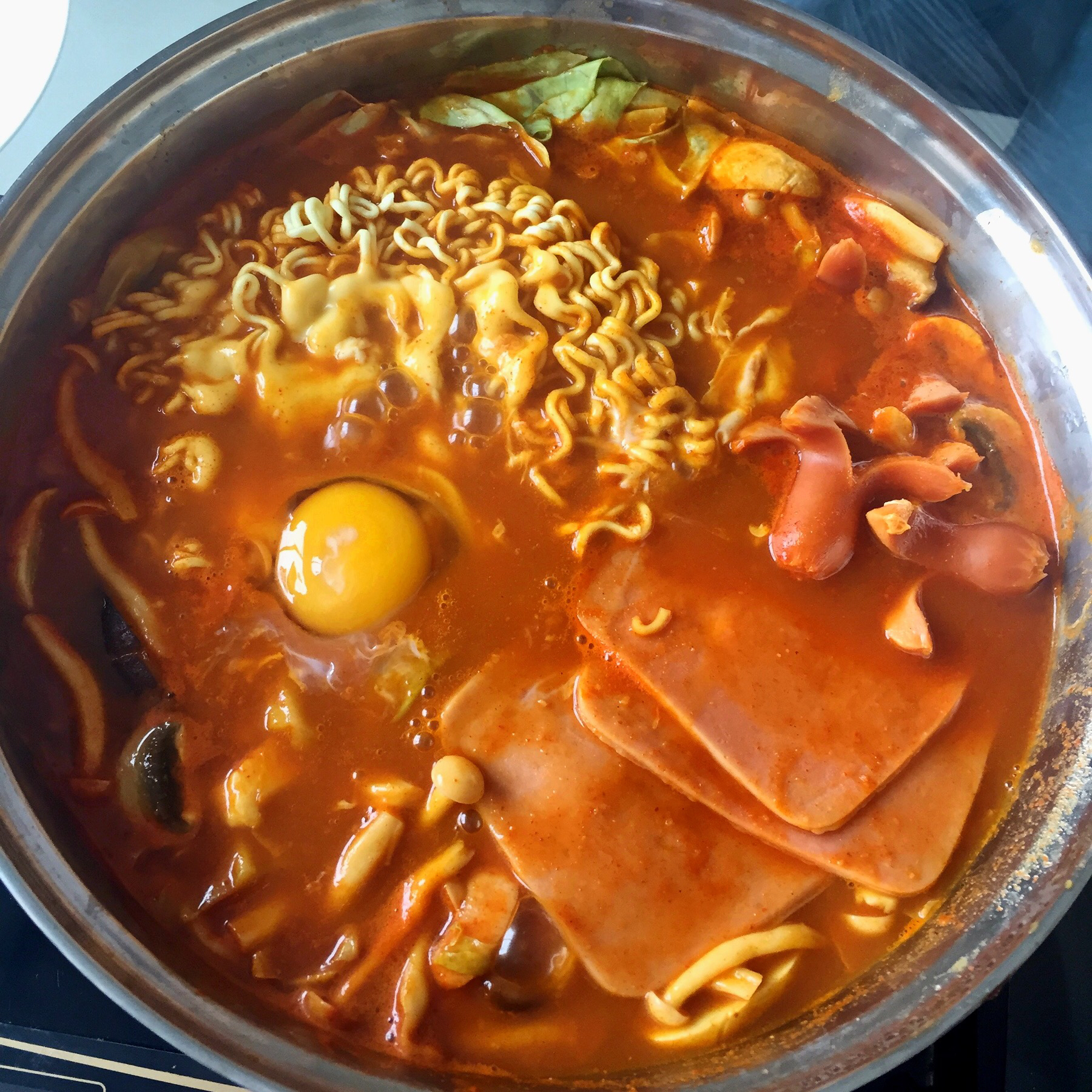 韩式芝士部队锅