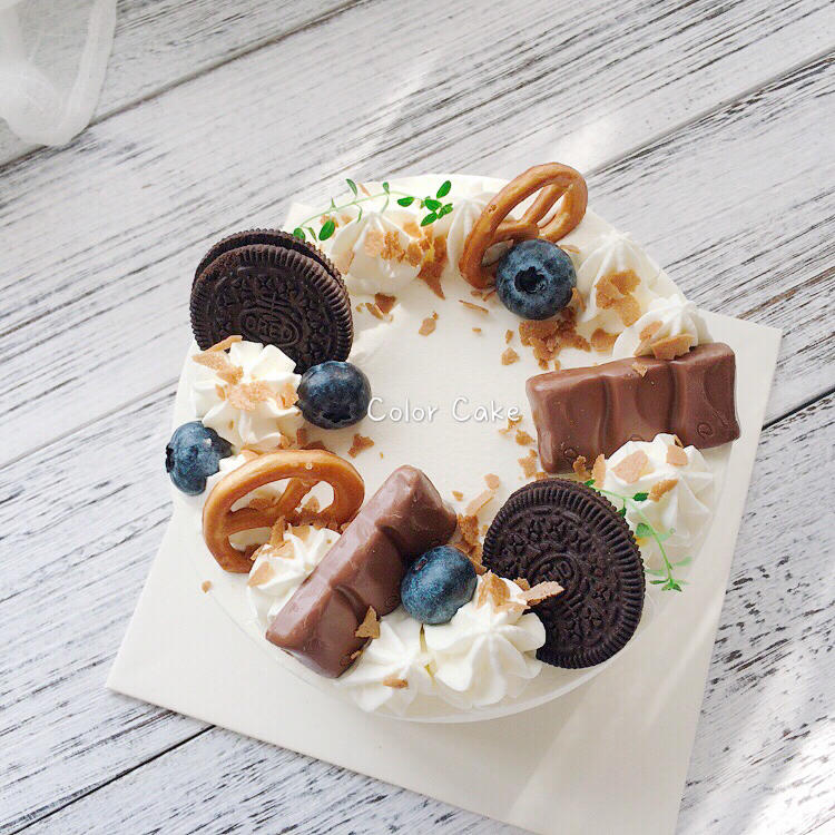 Ins风简约蛋糕 香滑特调椰子奶油蛋糕