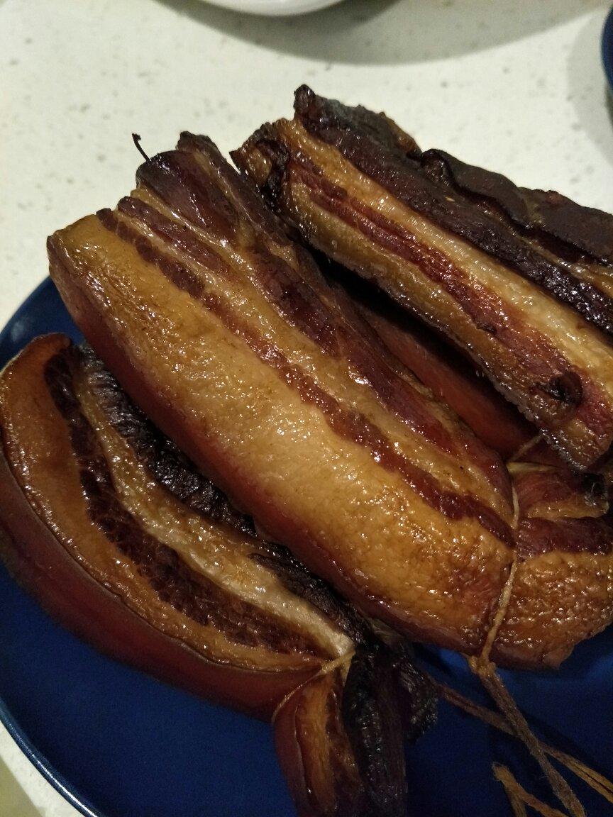 手机用户8866lisa做的烤箱版酱油肉腊肉