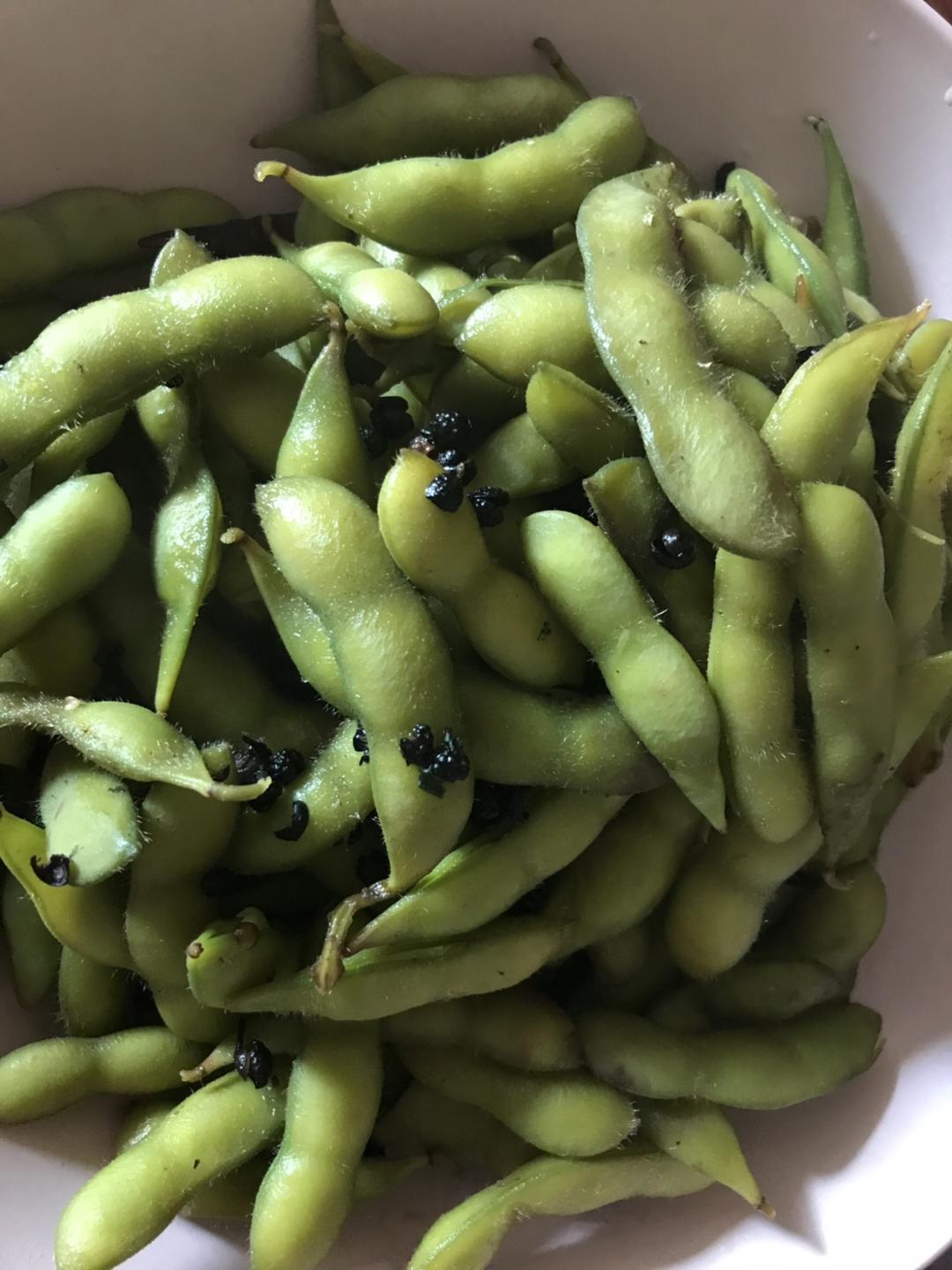 盐水毛豆的做法