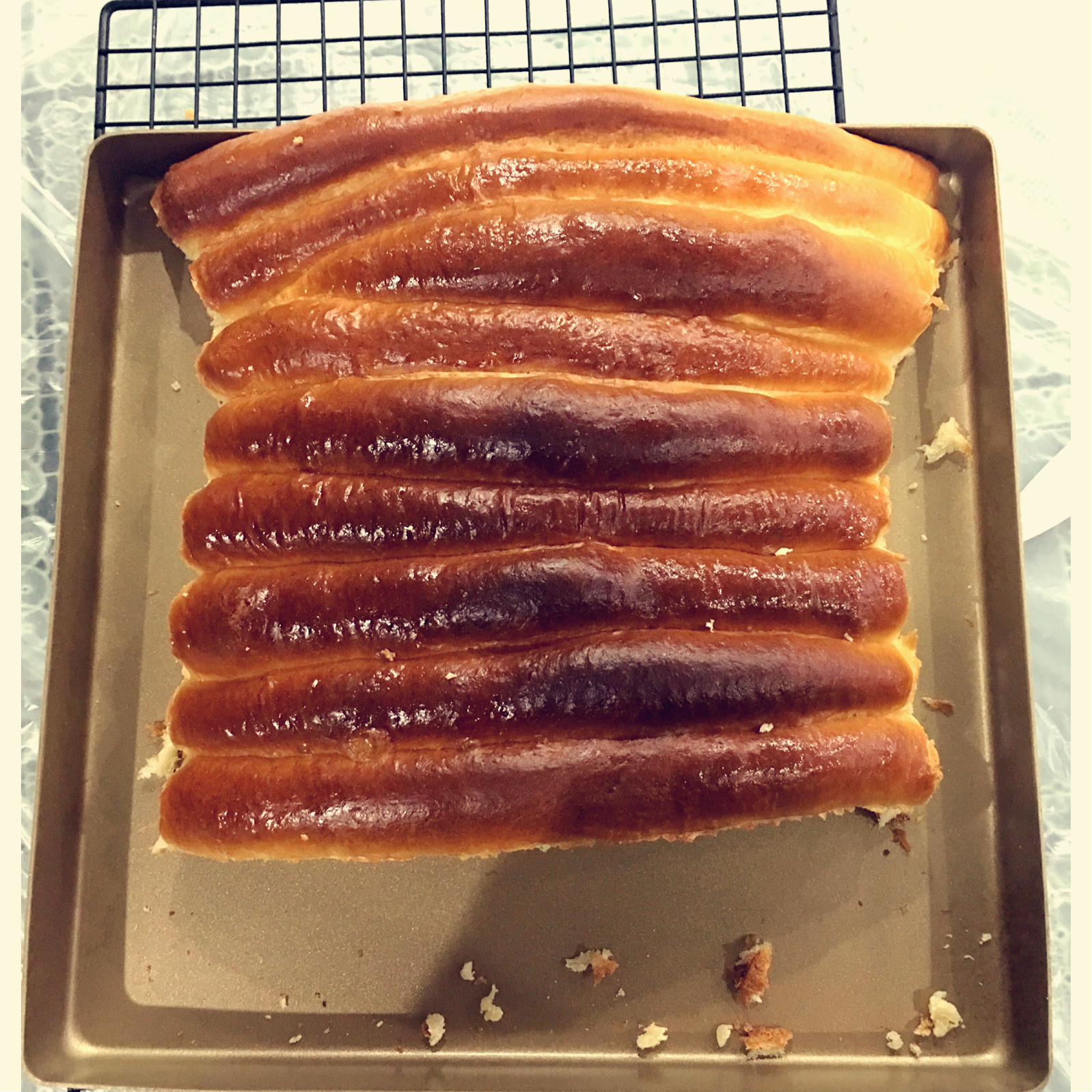 牛奶排包