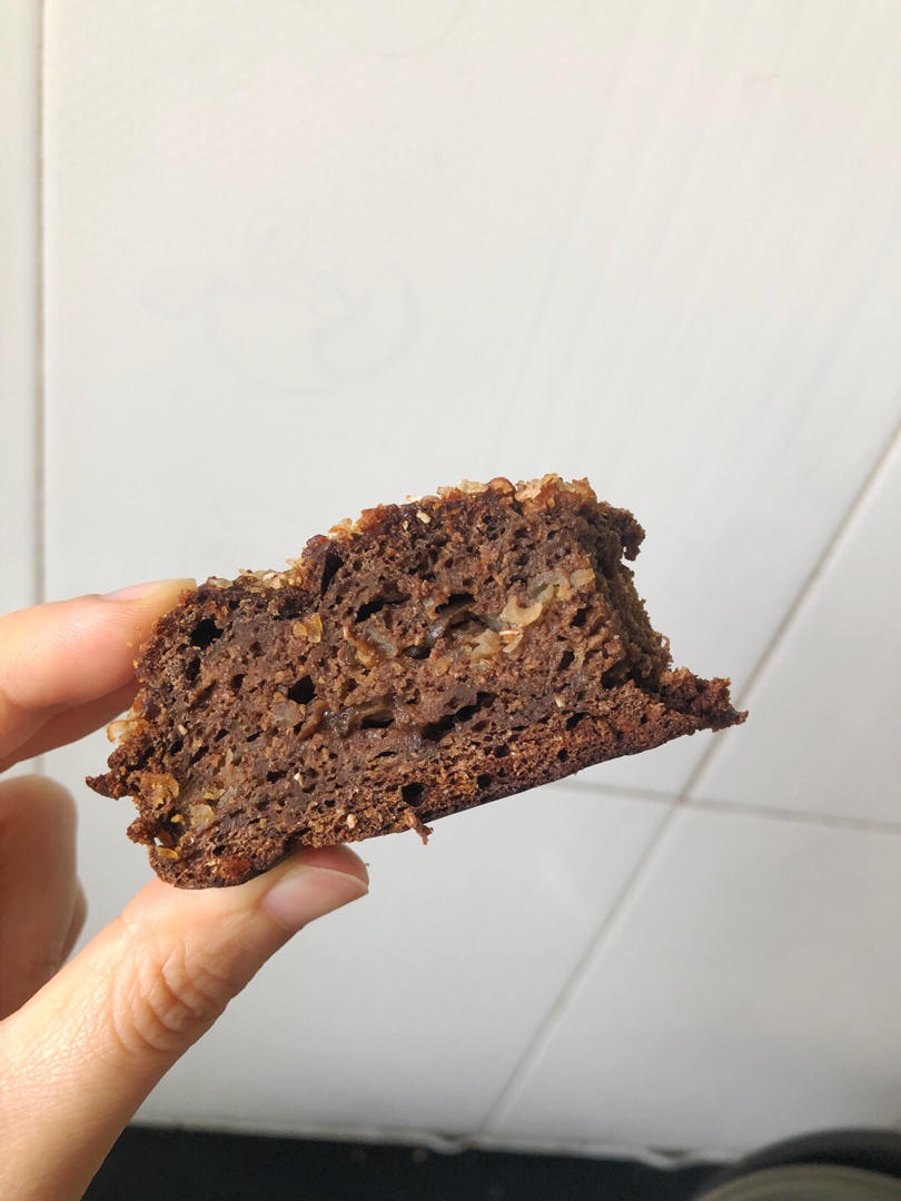 摩卡花生酥全麦快手面包丨健康·烘焙