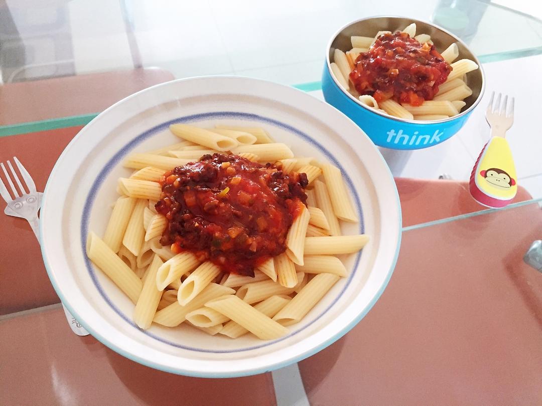 番茄肉酱通心粉