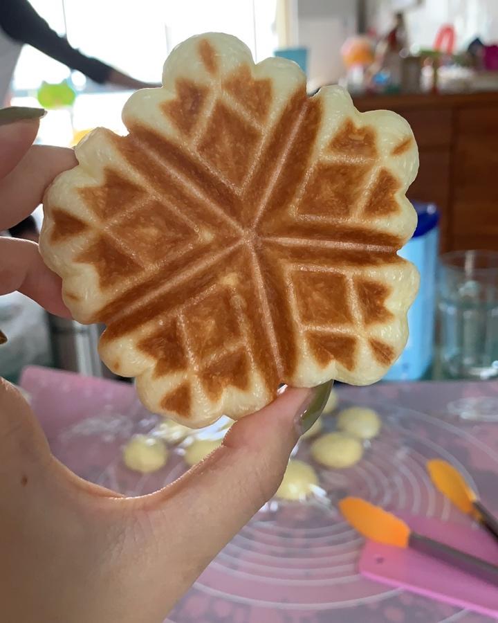 紫米华夫饼