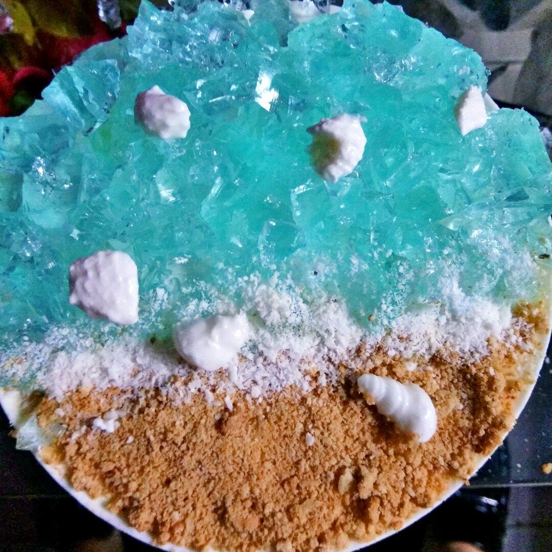 海洋酸奶慕斯蛋糕