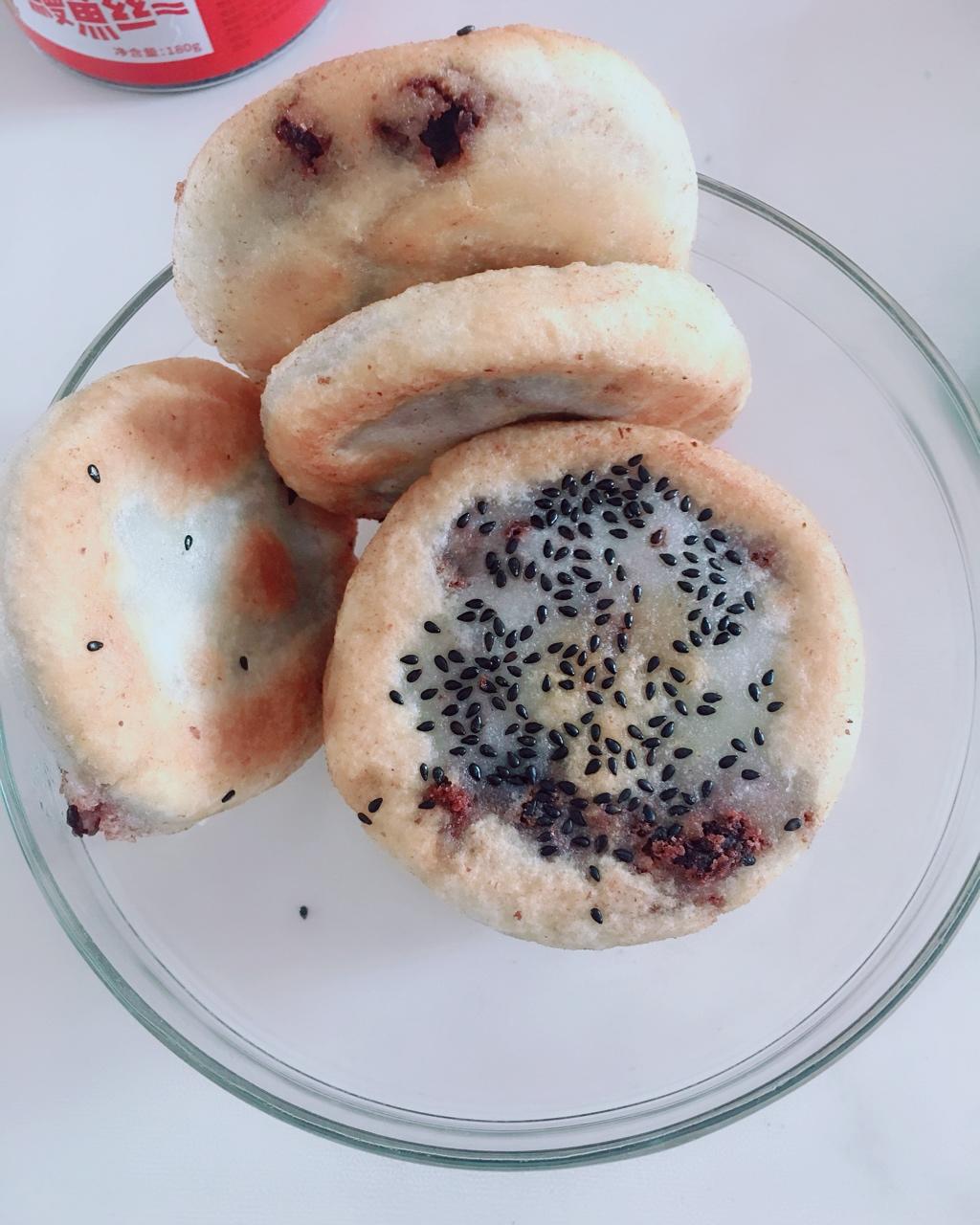 糯米红豆饼