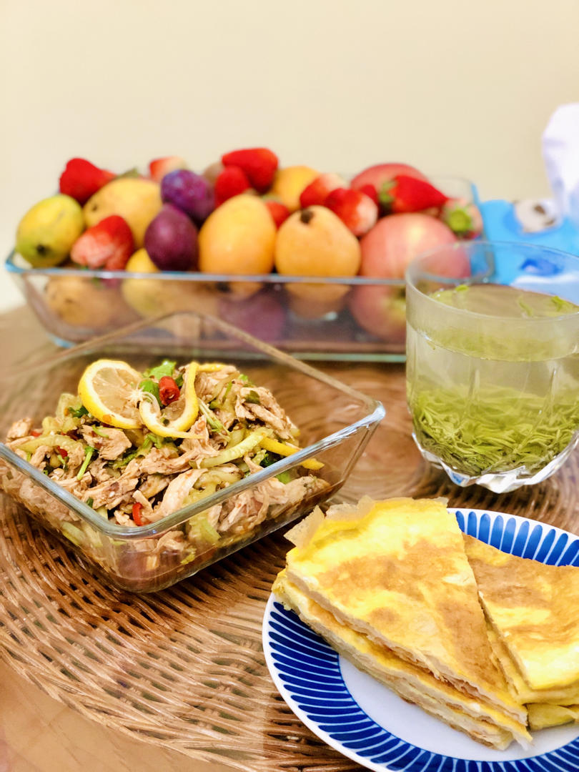 ✅ 第6道快手低脂菜✨清爽美味的柠檬鸡丝🍋鸡胸肉满分吃法💯