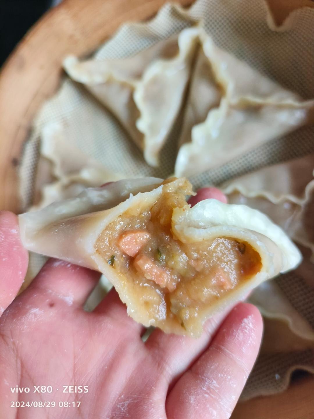 土豆泥蒸饺
