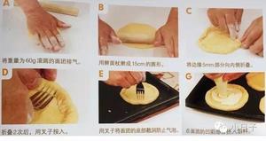 万圣节鬼脸南瓜奶酪面包的做法 步骤5
