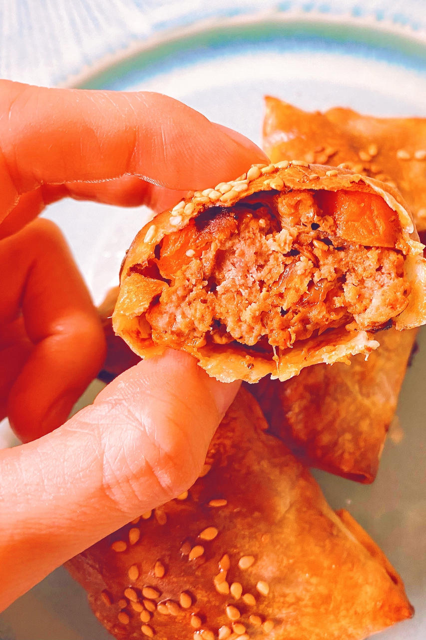 正宗新疆羊肉烤包子烤箱版