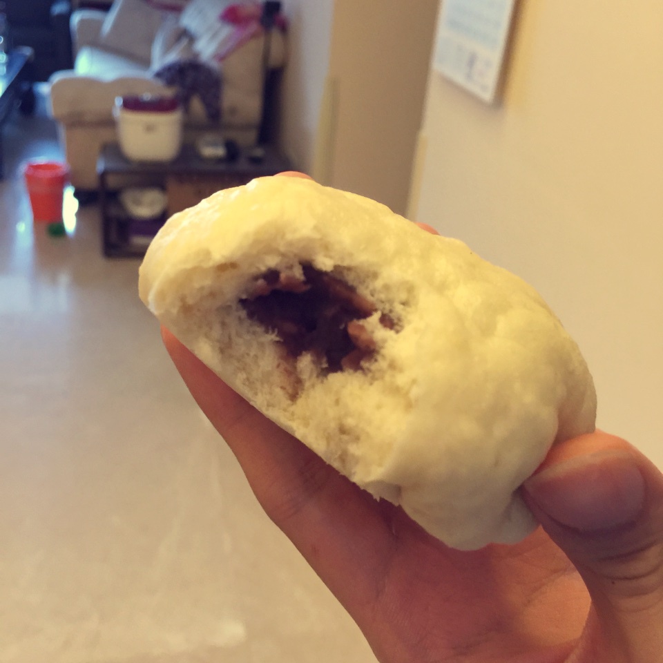 可爱的小猪豆沙包
