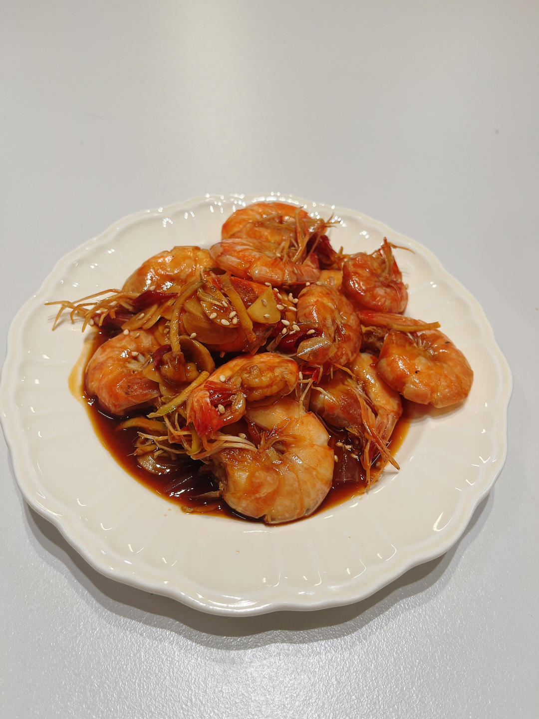 家庭版油焖大虾