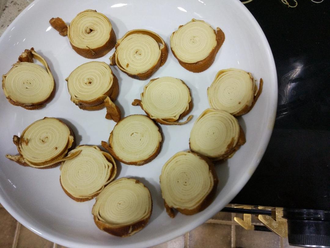 堂妈教你做香辣豆皮卷