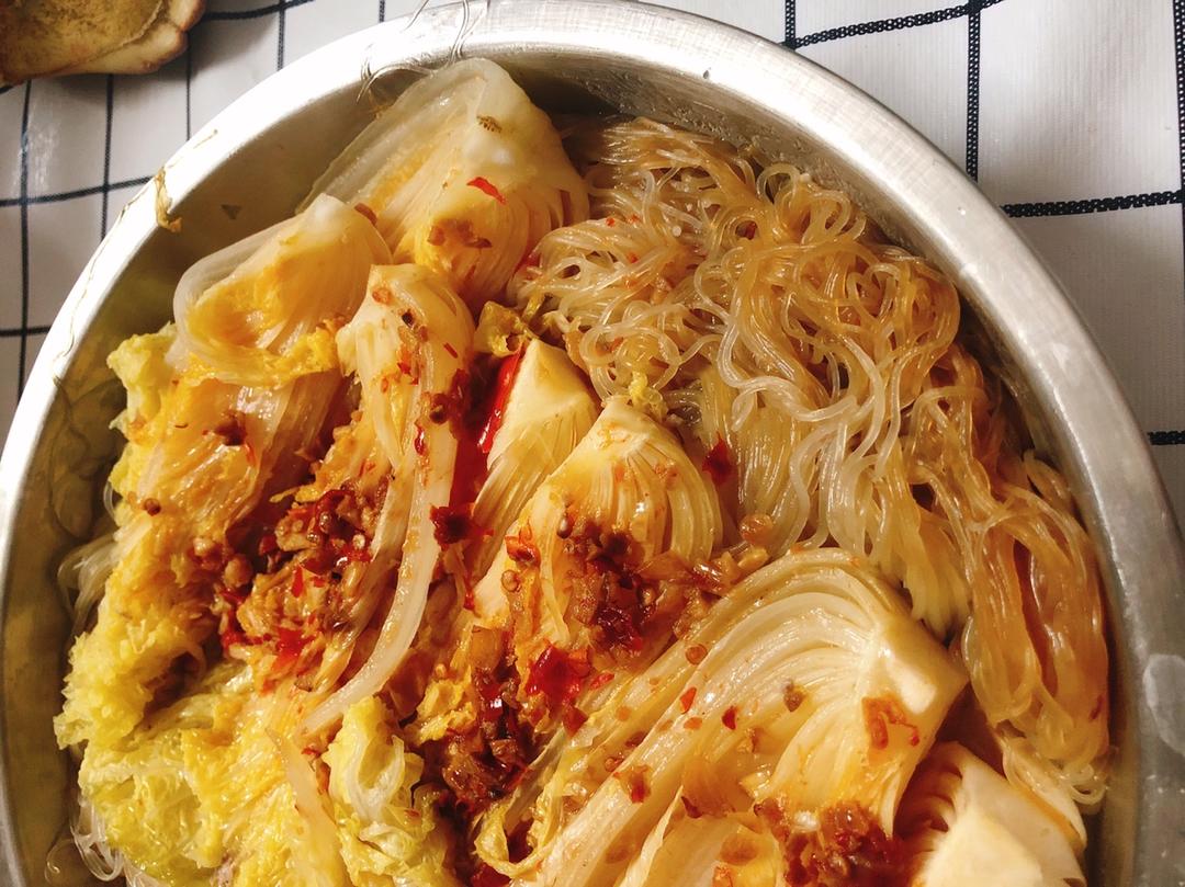 蒜蓉粉丝娃娃菜