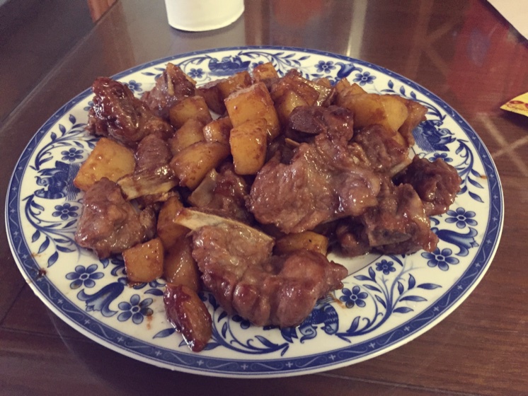 排骨炖土豆